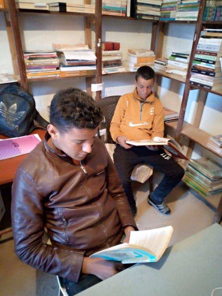 تيشوكت... قصة مكتبة ولدت من رحم معاناة أطفال بولمان