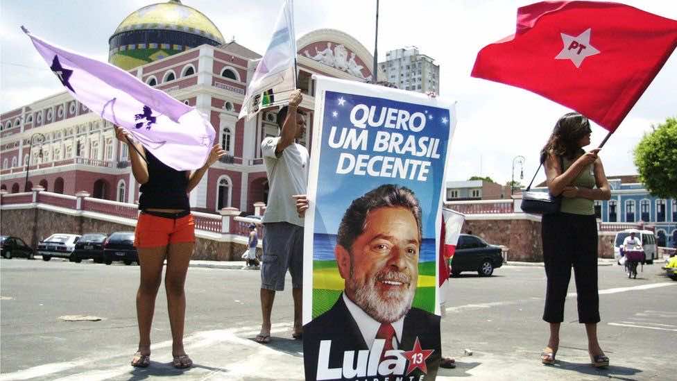 انتخاب لولا رئيسا للبرازيل