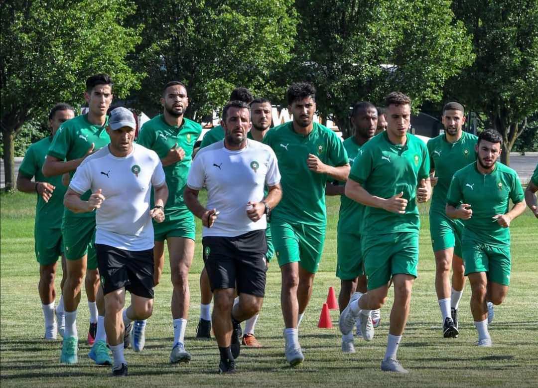 المنتخب المغربي يواصل تحضيراته استعدادا لودية الولايات المتحدة الأمريكية بسينسيناتي