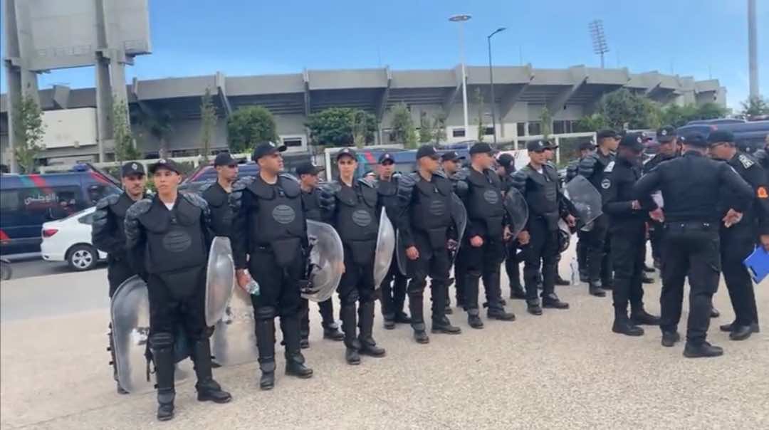 نهائي دوري أبطال إفريقيا: تدابير أمنية مشددة تسبق مباراة الوداد والأهلي (+صور)