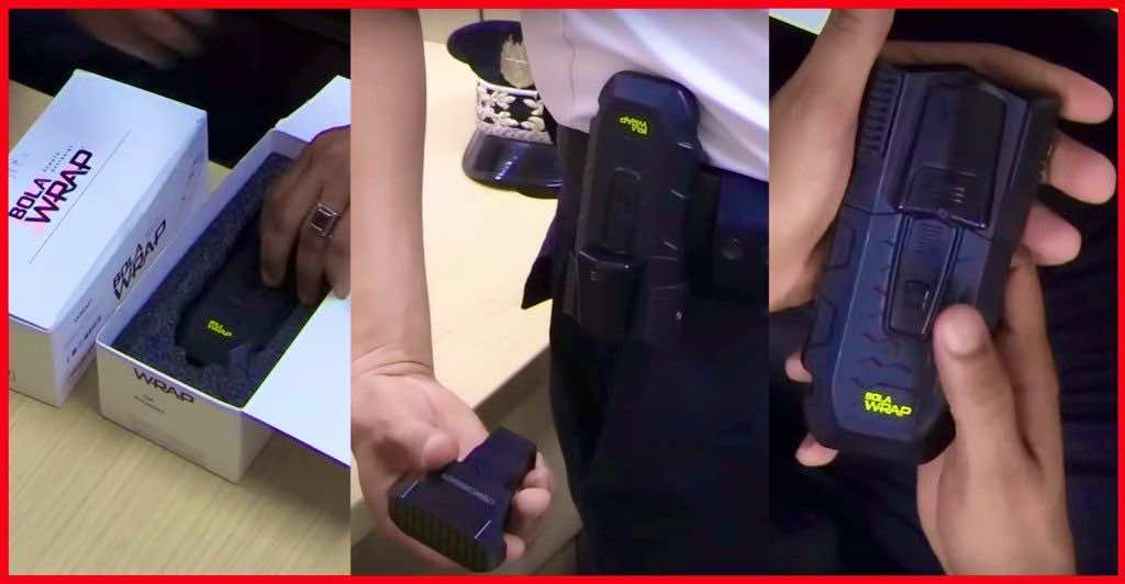 القبض على جانح في طنجة باستعمال جهاز يطلق سلكا يلتف حول الملاحقين