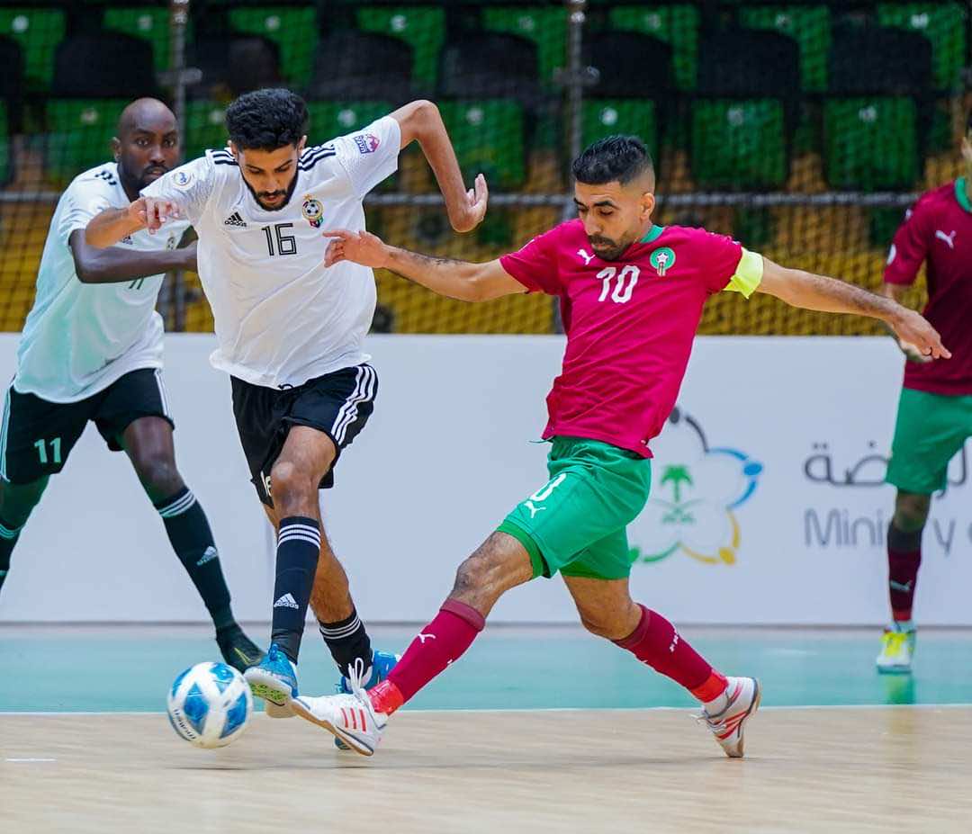 كأس العرب لـ”الفوتسال”: المنتخب المغربي يتأهل إلى نصف النهائي بانتصار صعب على ليبيا