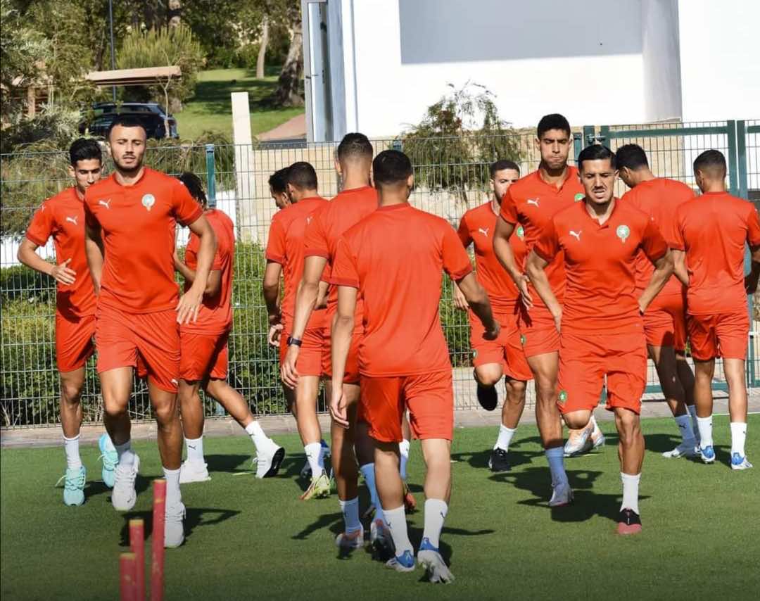 تصفيات كأس إفريقيا: المنتخب المغربي يبدأ تحضيراته استعدادا لملاقاة جنوب إفريقيا بحضور جميع اللاعبين