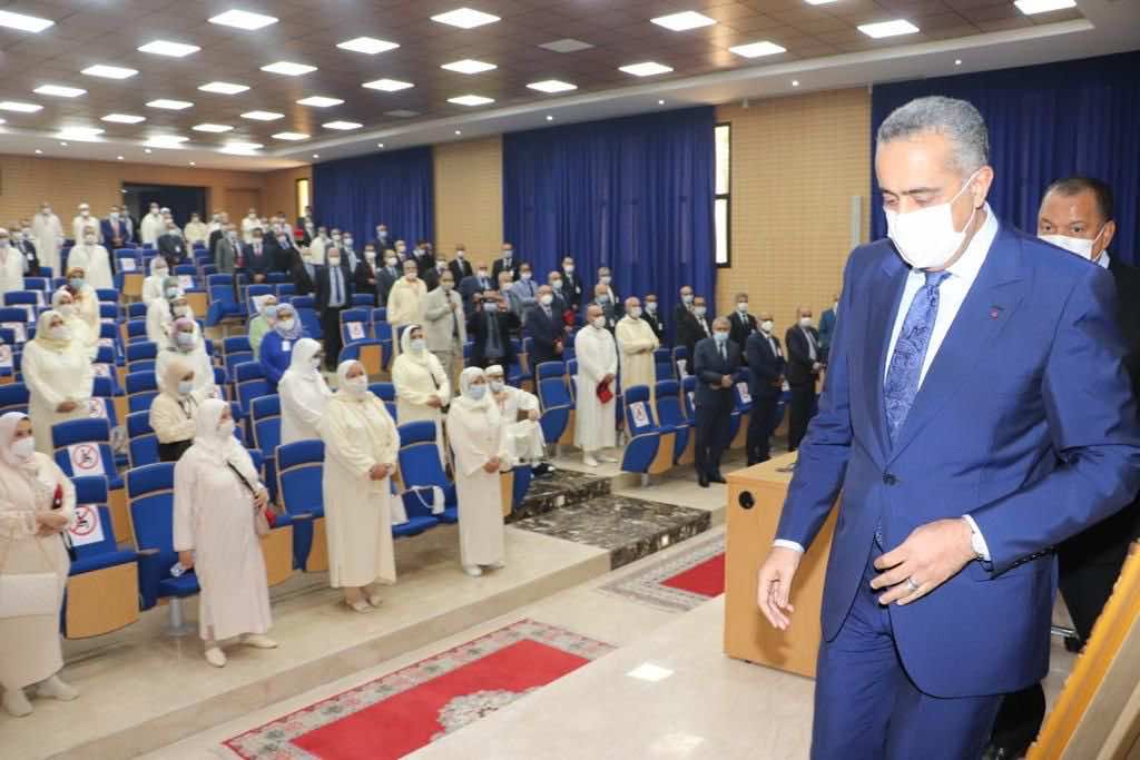 الحموشي يستقبل ويودع منتسبي أسرة الأمن الوطني القاصدين الديار المقدسة