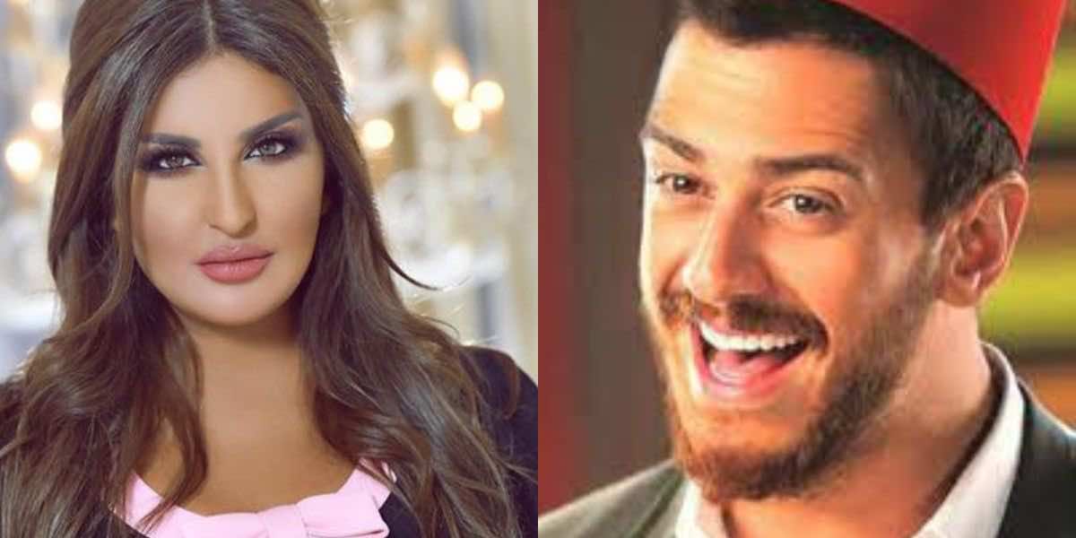 المغربية شدى حسون تستقبل سعد المجرد بالأحضان في العراق