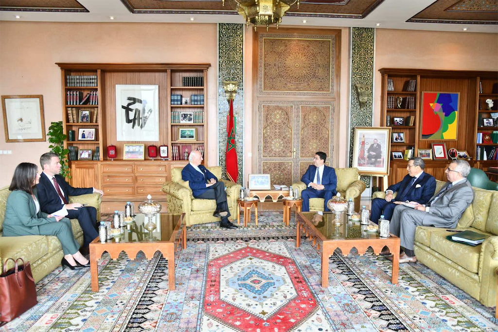 بوريطة يستقبل المبعوث الأممي للصحراء دون أي تغيير في الموقف الرسمي للمغرب إزاء النزاع