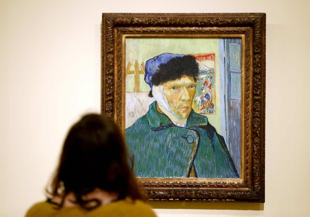 العثور على رسم بورتريه ذاتي لفان غوخ في اسكتلندا