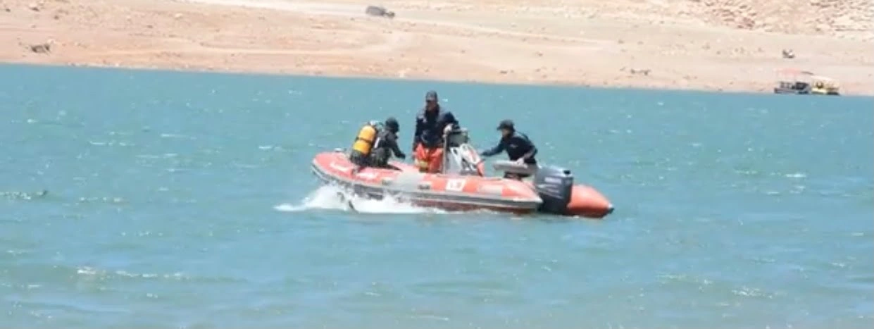 استمرار محاولات انتشال جثتي طفلين غرقا في بركة نواحي أزيلال