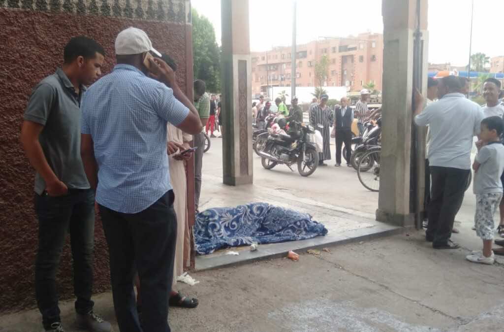 العثور على جثة شخص وسط حديقة بمراكش