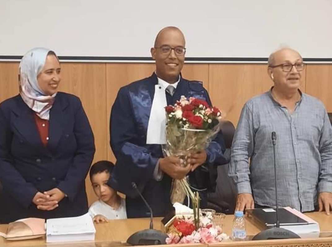 الزميل الهيثمي يناقش أطروحة دكتوراه حول القضاء الدستوري وحماية الحريات