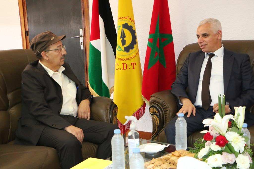 آيت الطالب يلتقي قيادة CDT تمهيدا لإطلاق حوار حول إصلاحات المنظومة الصحية