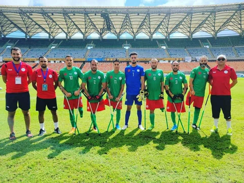 كأس العالم.. المنتخب المغربي لمبتوري الأطراف في المجموعة الرابعة رفقة البرازيل وإيرلندا وإيران
