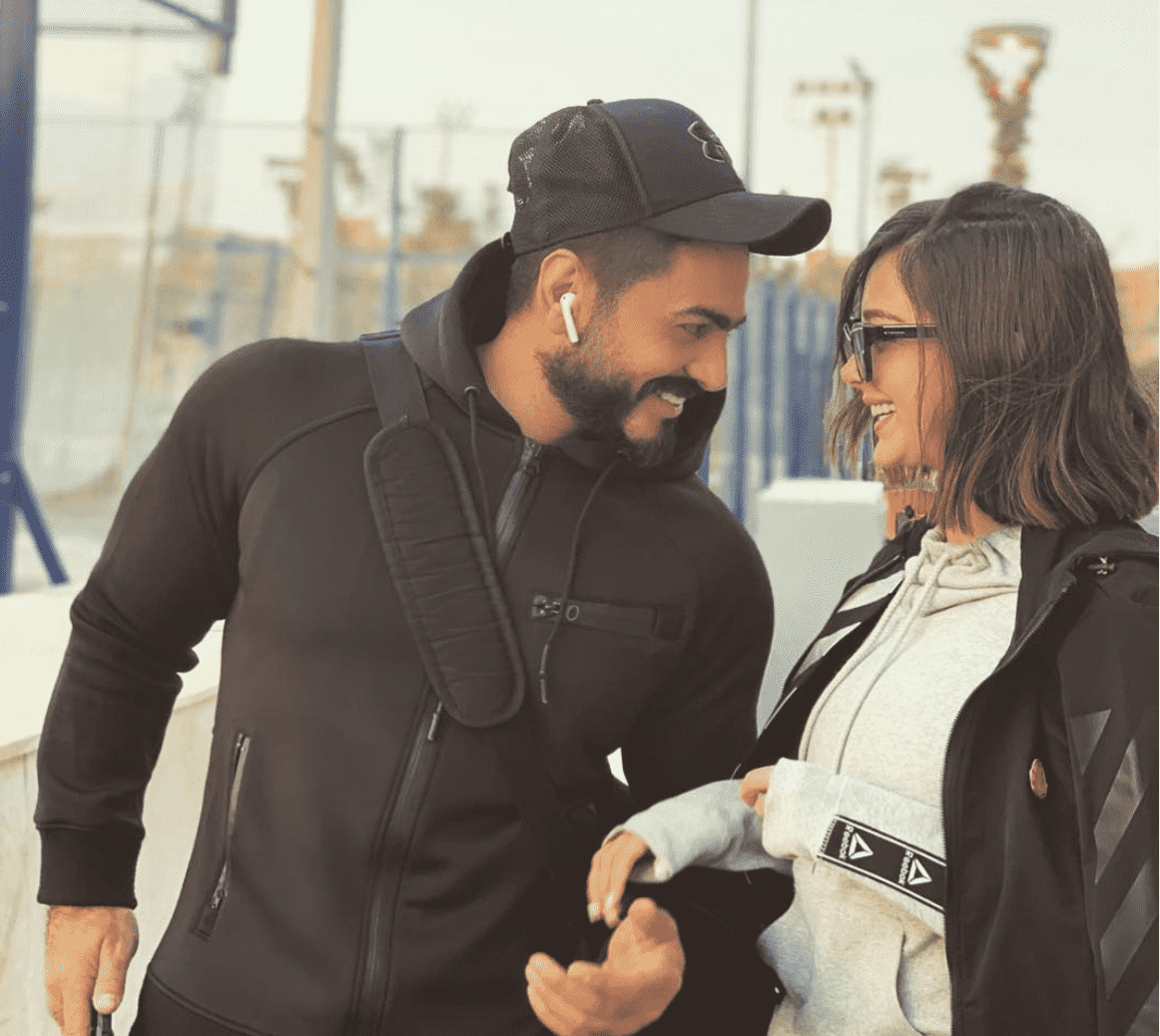 بسمة بوسيل تفتخر بزوجها "أول مرة أشوف فنان بيعمل كل ده"