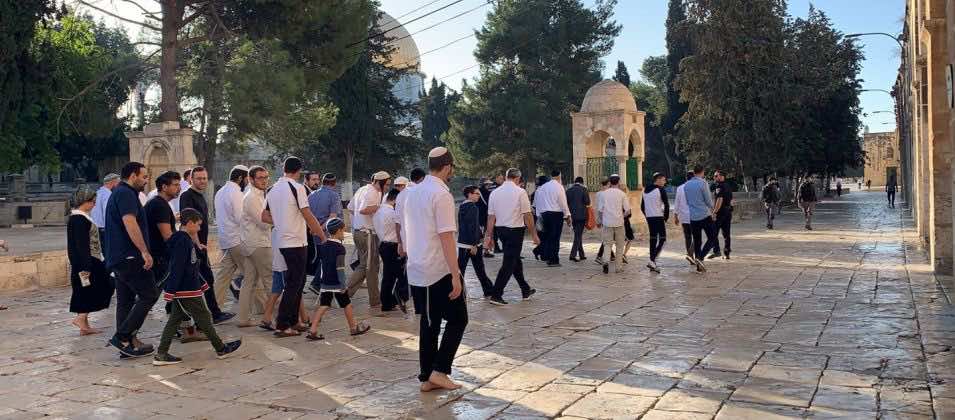 عشرات المستوطنين يقتحمون المسجد الأقصى