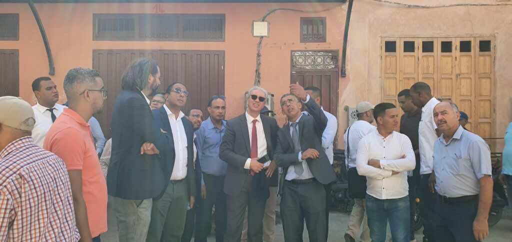 والي مراكش يتابع تنفيذ أوراش المدينة العتيقة