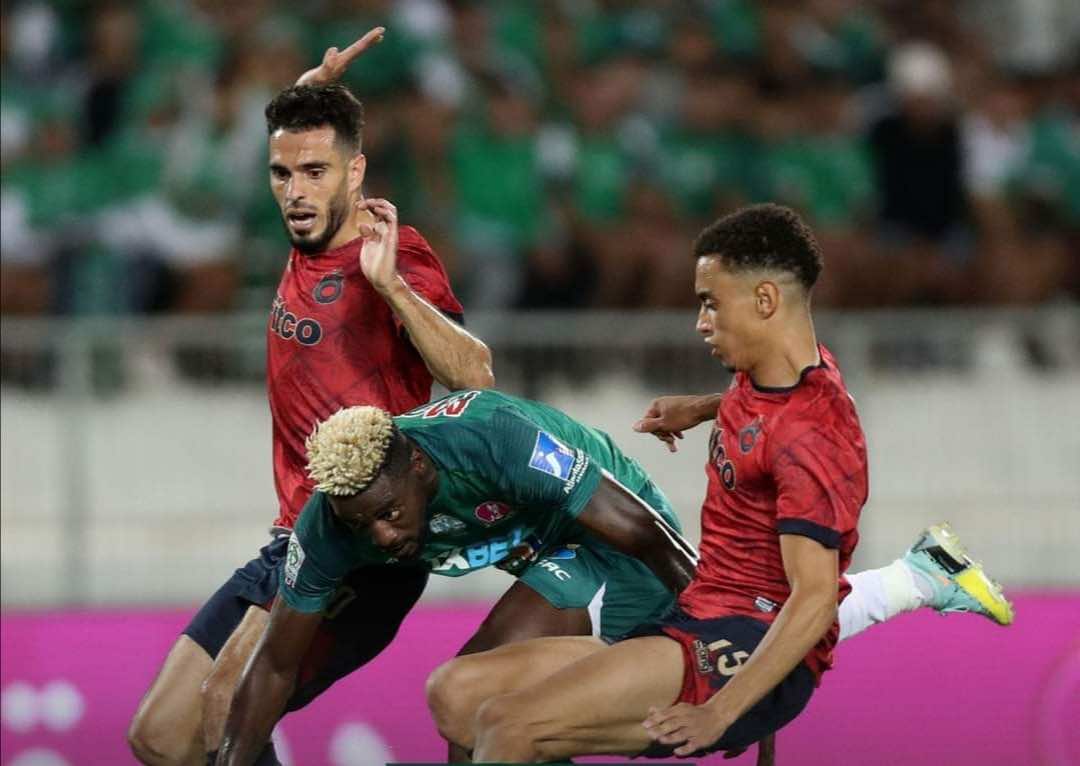 البطولة الاحترافية: الرجاء البيضاوي وسط جمهوره يكتفي بالتعادل مع أولمبيك آسفي