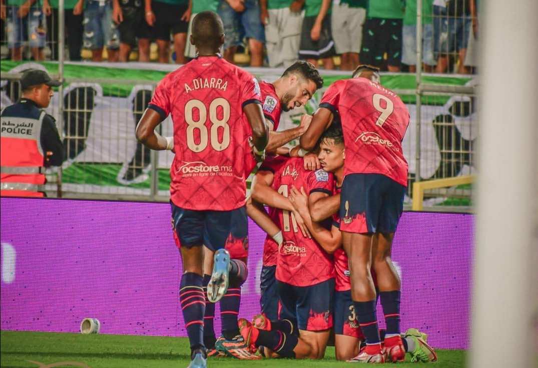 المغرب الفاسي يعود من آسفي مهزوما بهدفين لواحد