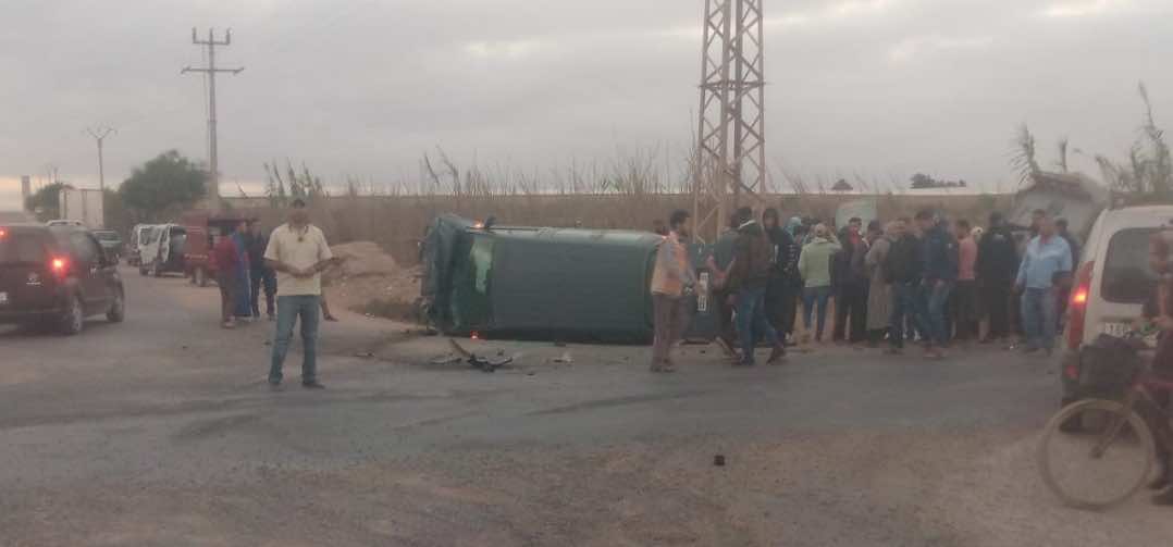عاجل: وفيات في حادث سيارة تنقل نساء ورجالا يعملون في الضيعات في بيوكرى