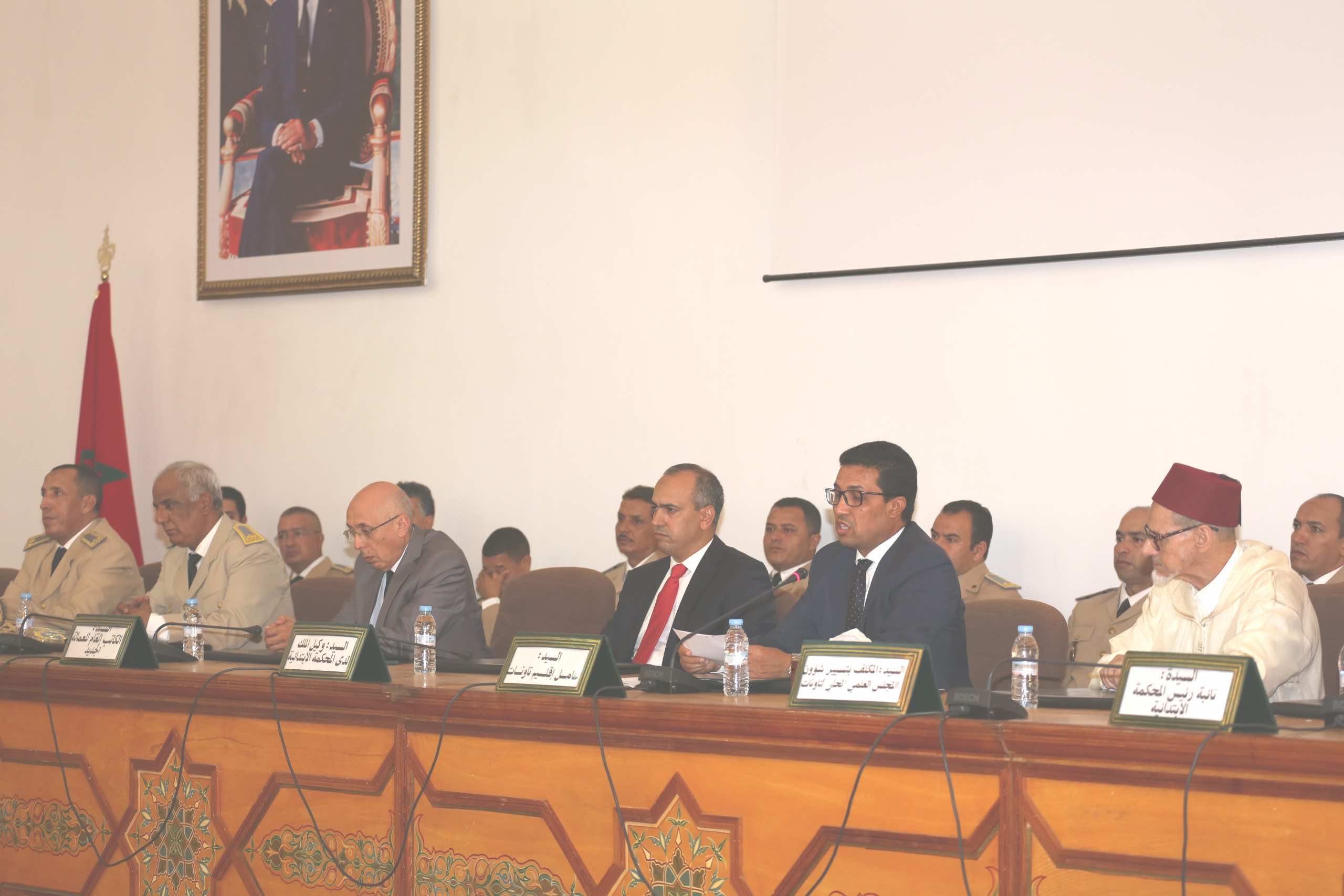 تنصيب رجال السلطة الجدد المعينين بتراب عمالة تاونات