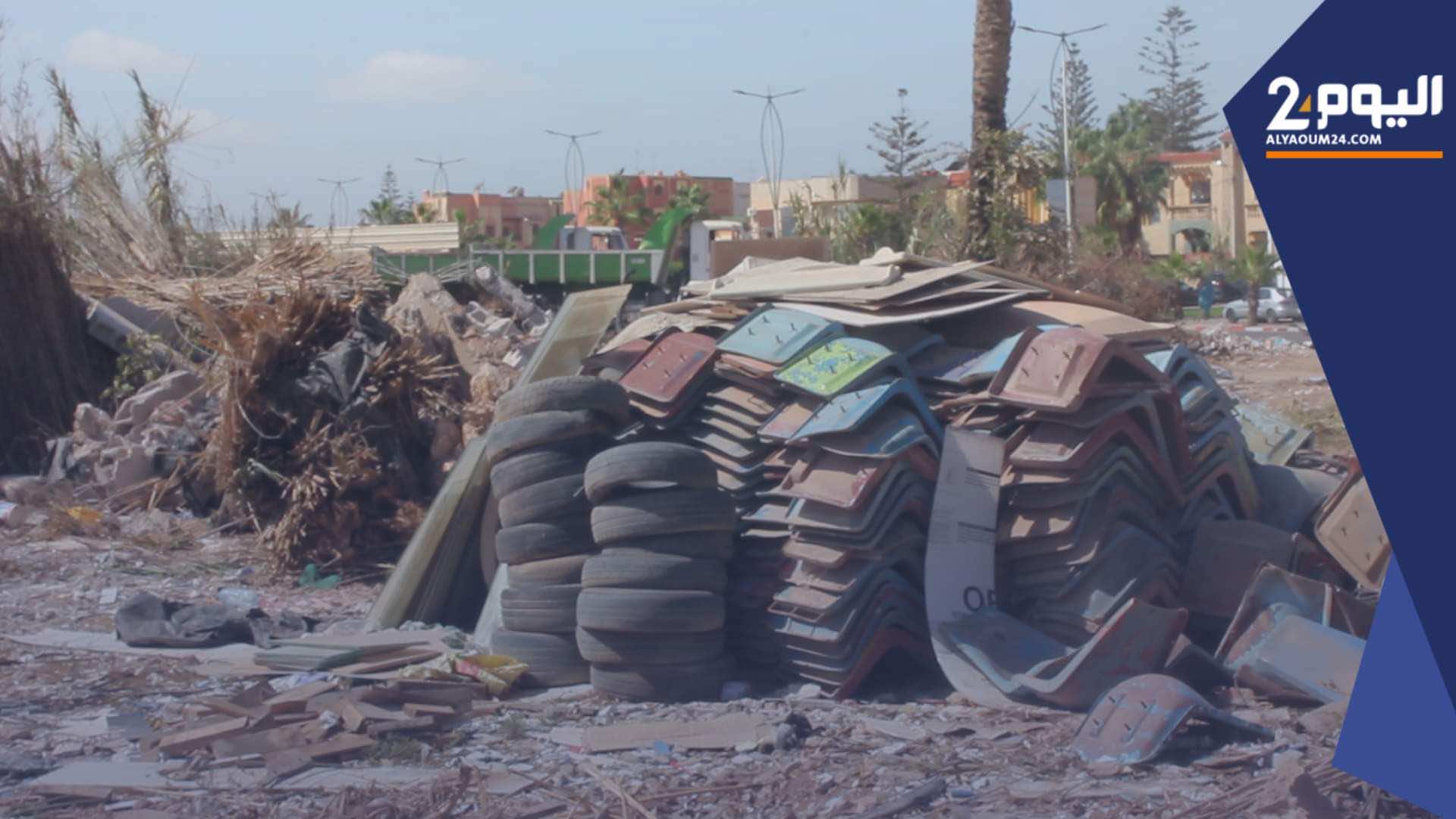 أصحاب العربات المجرورة يحولون مزارع بأكادير إلى مطرح عشوائي للنفايات والمتلاشيات (فيديو)
