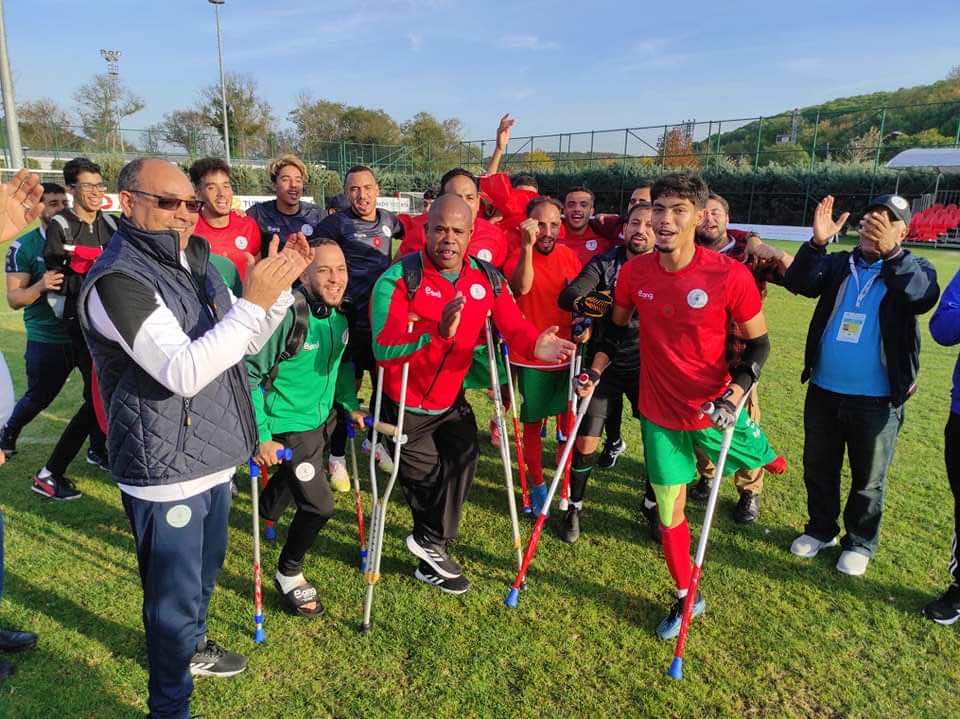 كأس العالم تركيا 2022: المنتخب المغربي لـ”مبتوري الأطراف” خامسا إثر "مشاركة تاريخية"