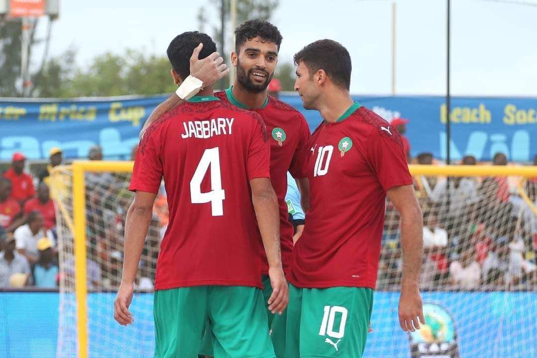 كأس إفريقيا لكرة القدم الشاطئية: المنتخب المغربي يحقق الميدالية البرونزية
