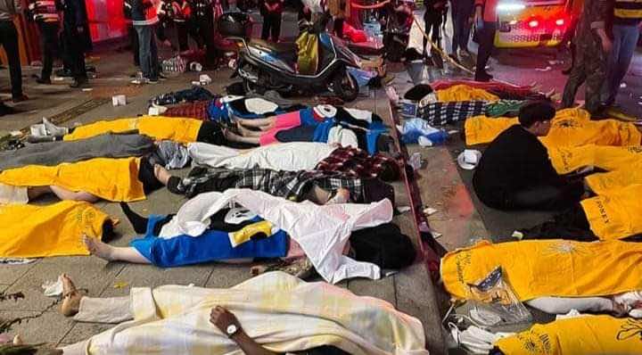 سقوط 150 قتيلا في تدافع بكوريا الجنوبية خلال احتفالات هالوين