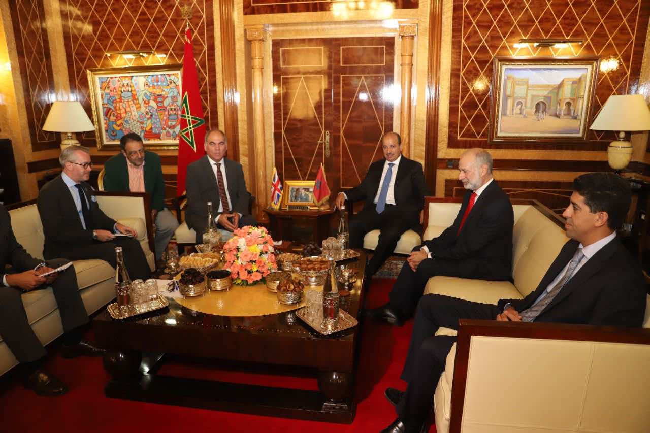 ميارة يستقبل وفدا بريطانيا ويشدد على أولوية مشروع القانون الإطار حول منظومة الصحة
