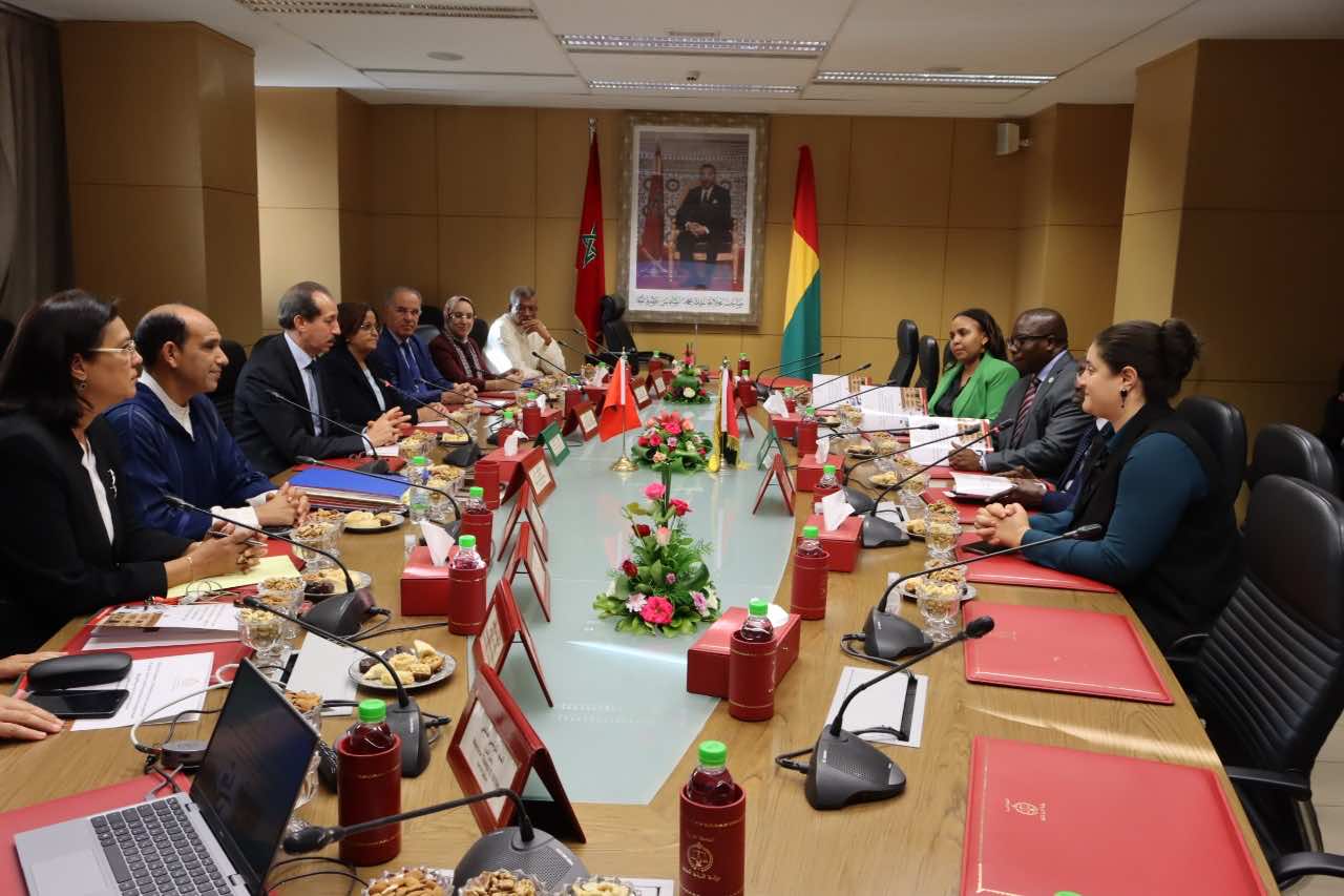 تقديم التجربة المغربية في مجال استقلالية النيابة العامة لوفد قضائي من غينيا بيساو