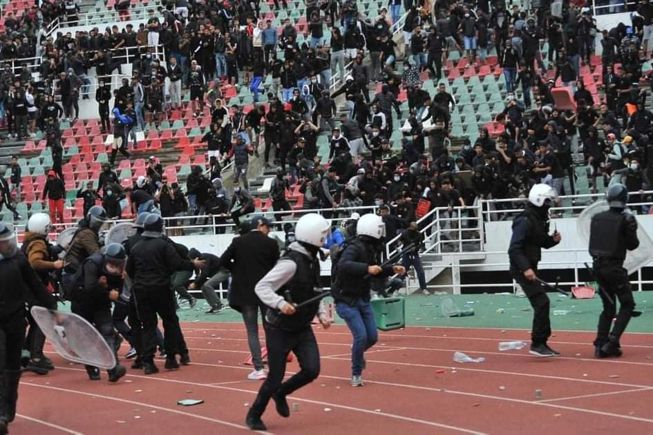 محكمة الاستئناف بالرباط تصدر أحكامها النهائية في ملف شغب جماهير الجيش الملكي والمغرب الفاسي