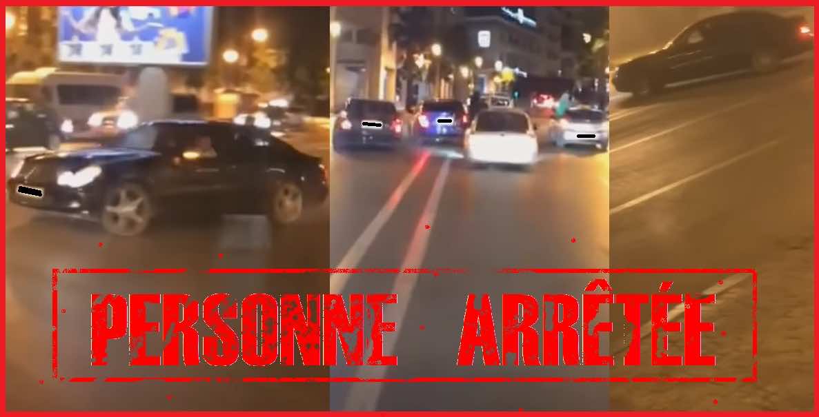 إيقاف شاب في طنجة ظهر بشريط فيديو يقود سيارة بسرعة مفرطة