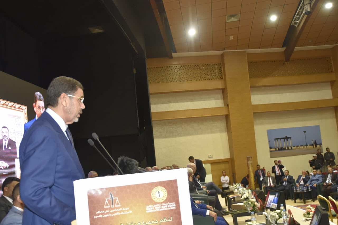 عبد النباوي: مساهمة أعضاء هيئة الدفاع ركن أساسي لفعالية ونجاعة العدالة