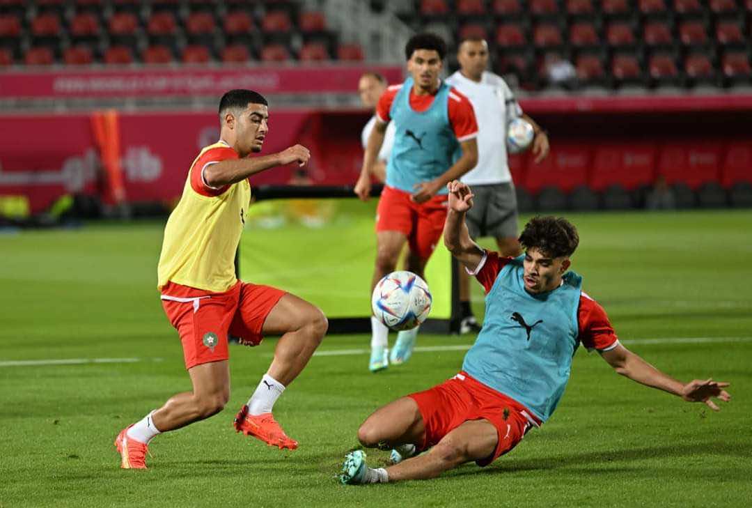 مونديال قطر:  أسود الأطلس يواصلون تحضيراتهم استعدادا لمواجهة بلجيكا