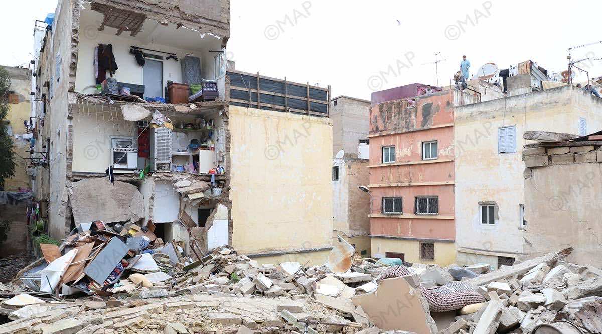 "البام" يحث وزيرته في الإسكان على مواجهة انهيار الأبنية المتهالكة بعد مقتل 3 أشخاص في البيضاء