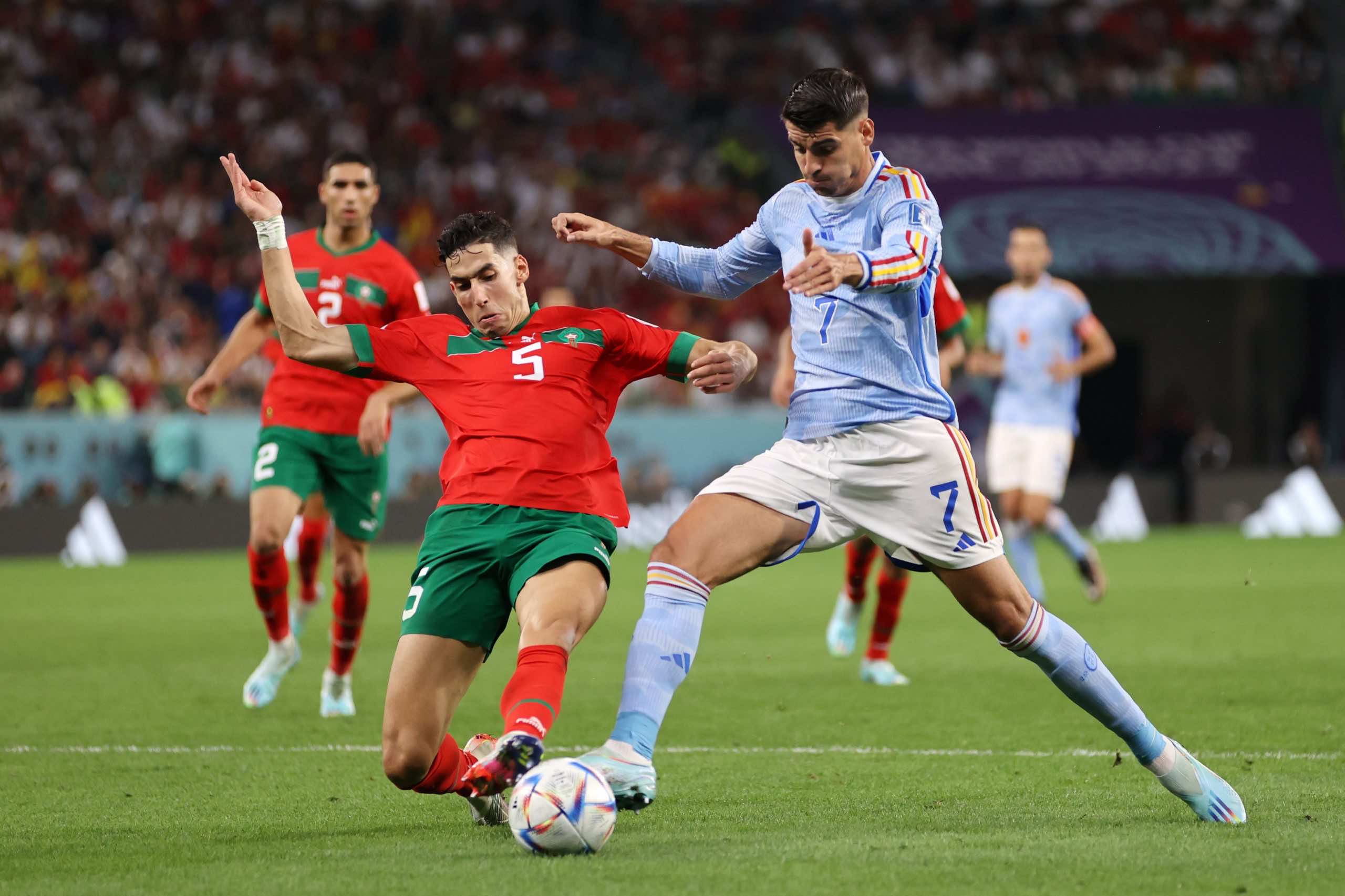 المنتخب المغربي يدخل التاريخ  بالتأهل إلى ربع نهائي مونديال قطر