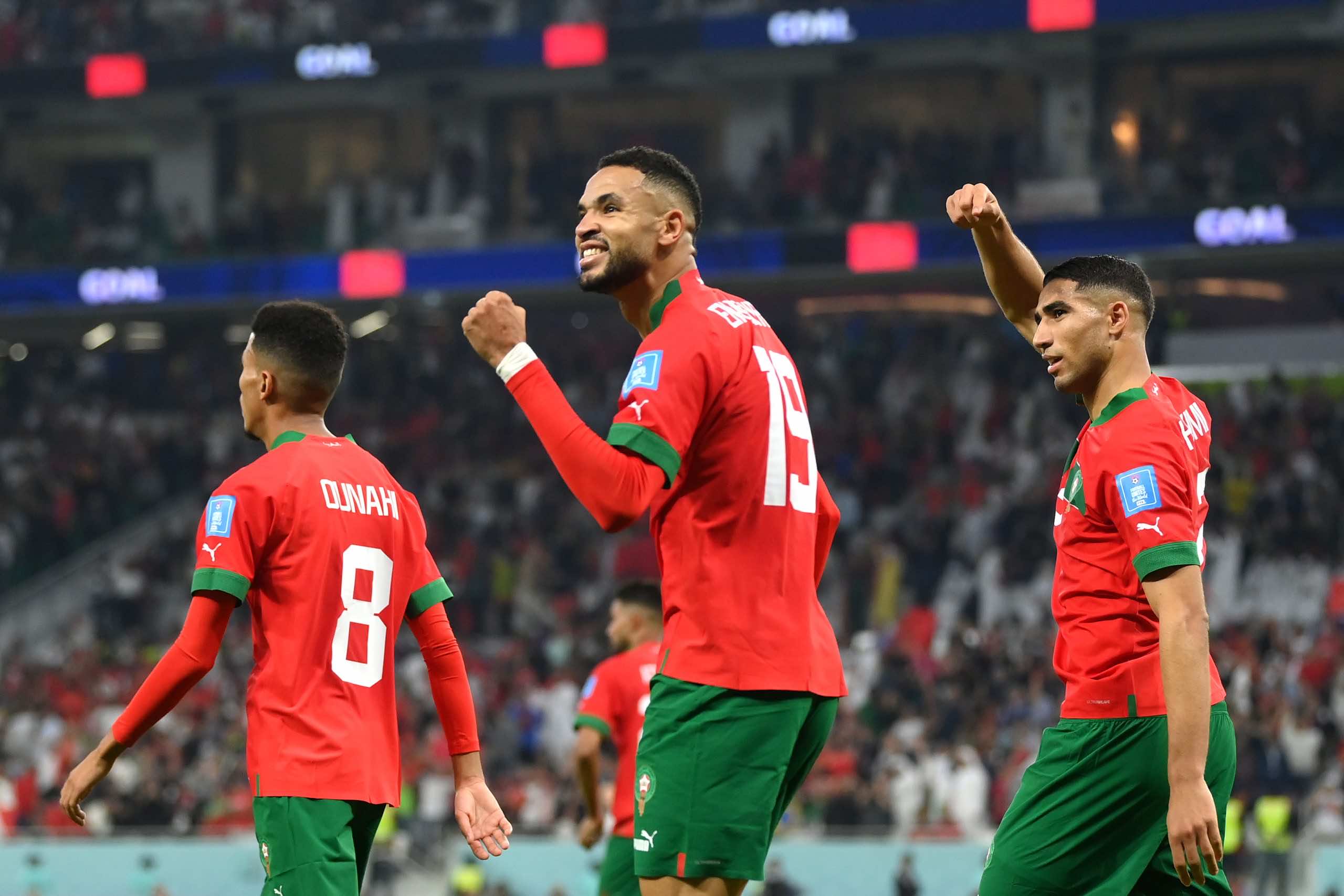 المنتخب المغربي يحقق إنجازا تاريخيا غير مسبوق بالتأهل لنصف  نهاية المونديال بعد انتصاره على البرتغال