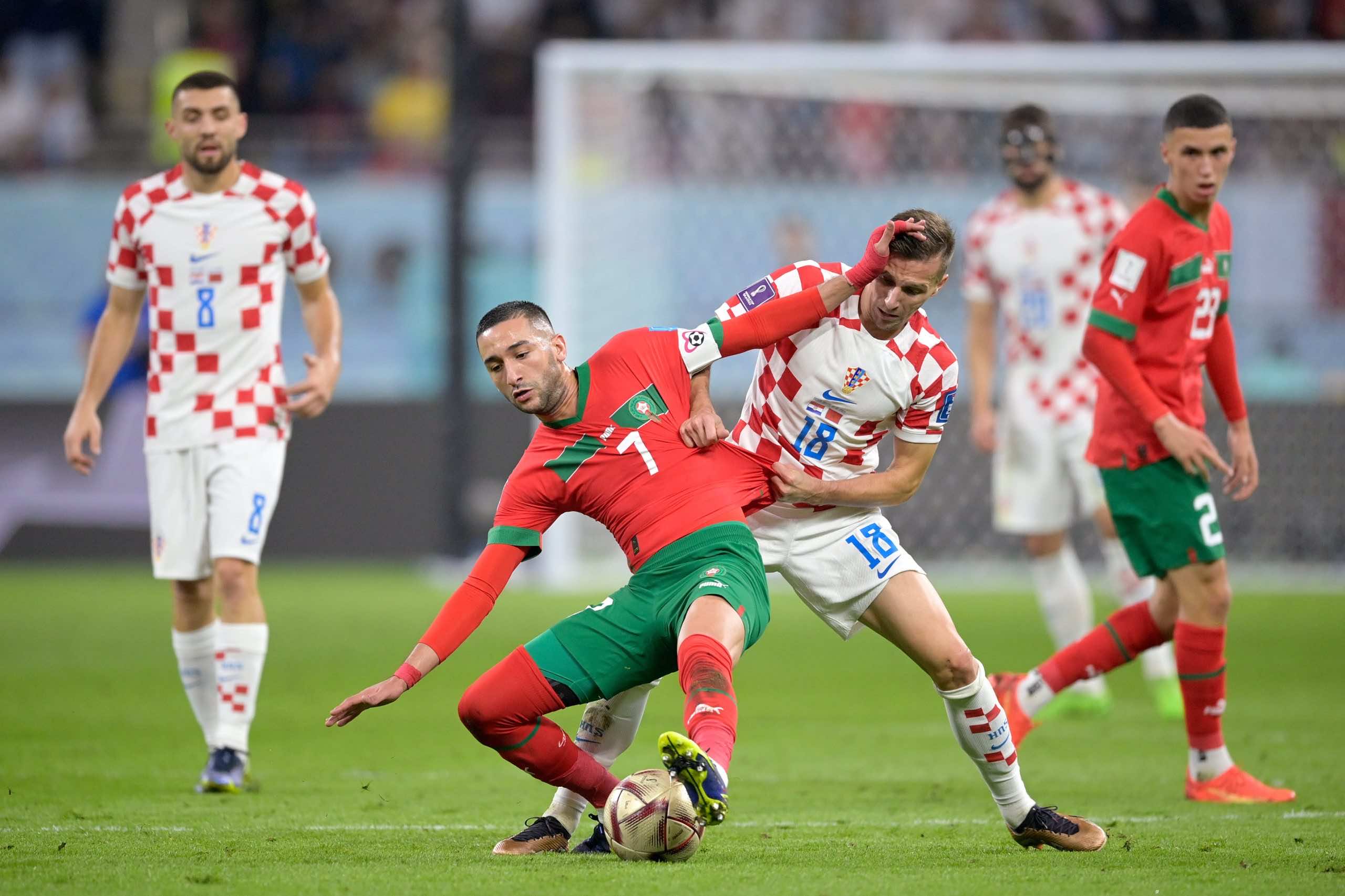 المنتخب المغربي ينهي مساره الحافل في المونديال محتلا المركز الرابع