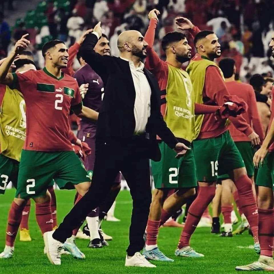 تكريم المنتخب المغربي لكرة القدم ومدربه الركراكي من قبل الاتحاد العربي للثقافة الرياضية