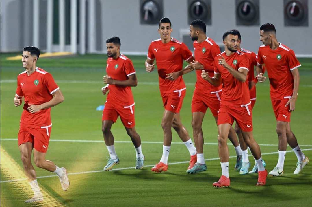 المنتخب المغربي يجري حصته التدريبية الأخيرة اليوم قبل مواجهة كرواتيا في المونديال