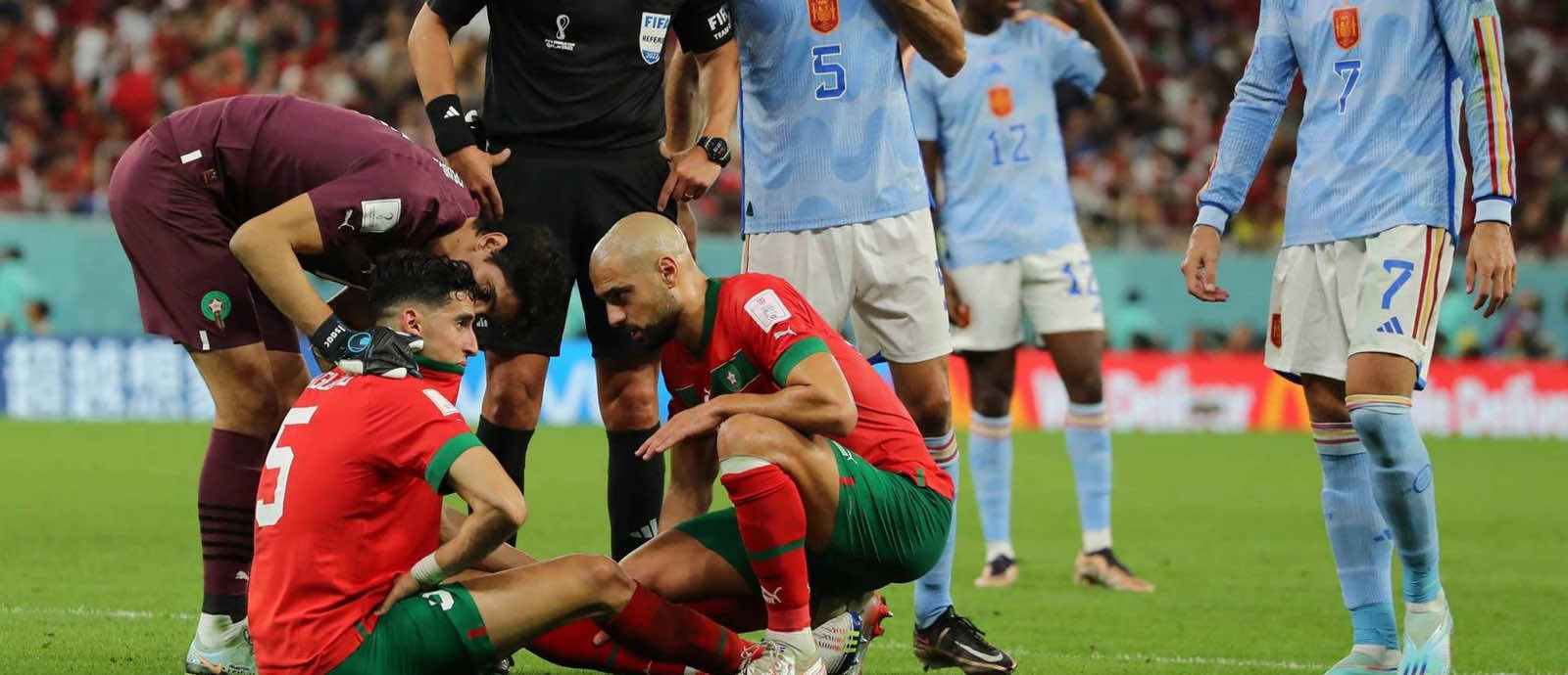 مونديال 2022: شكوك حول مشاركة أكرد وسايس ومزراوي ضد البرتغال