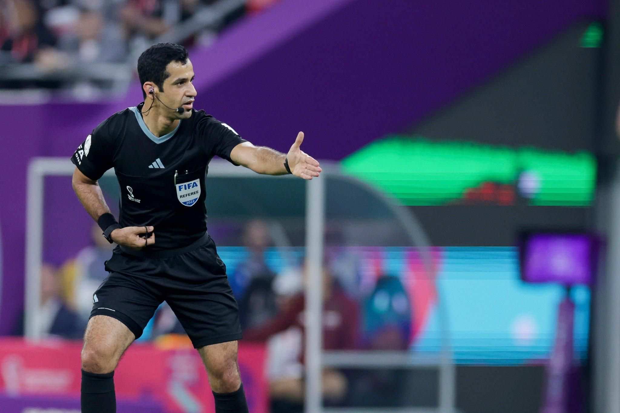 مونديال 2022: طاقم تحكيم من قطر لمباراة الترتيب بين المغرب وكرواتيا