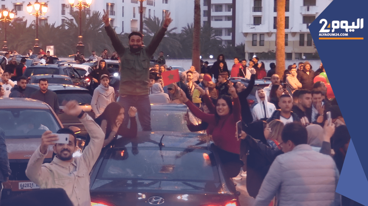 تفاصيل ليلة بيضاء في طنجة إثر تأهل المنتخب إلى نصف نهائي المونديال