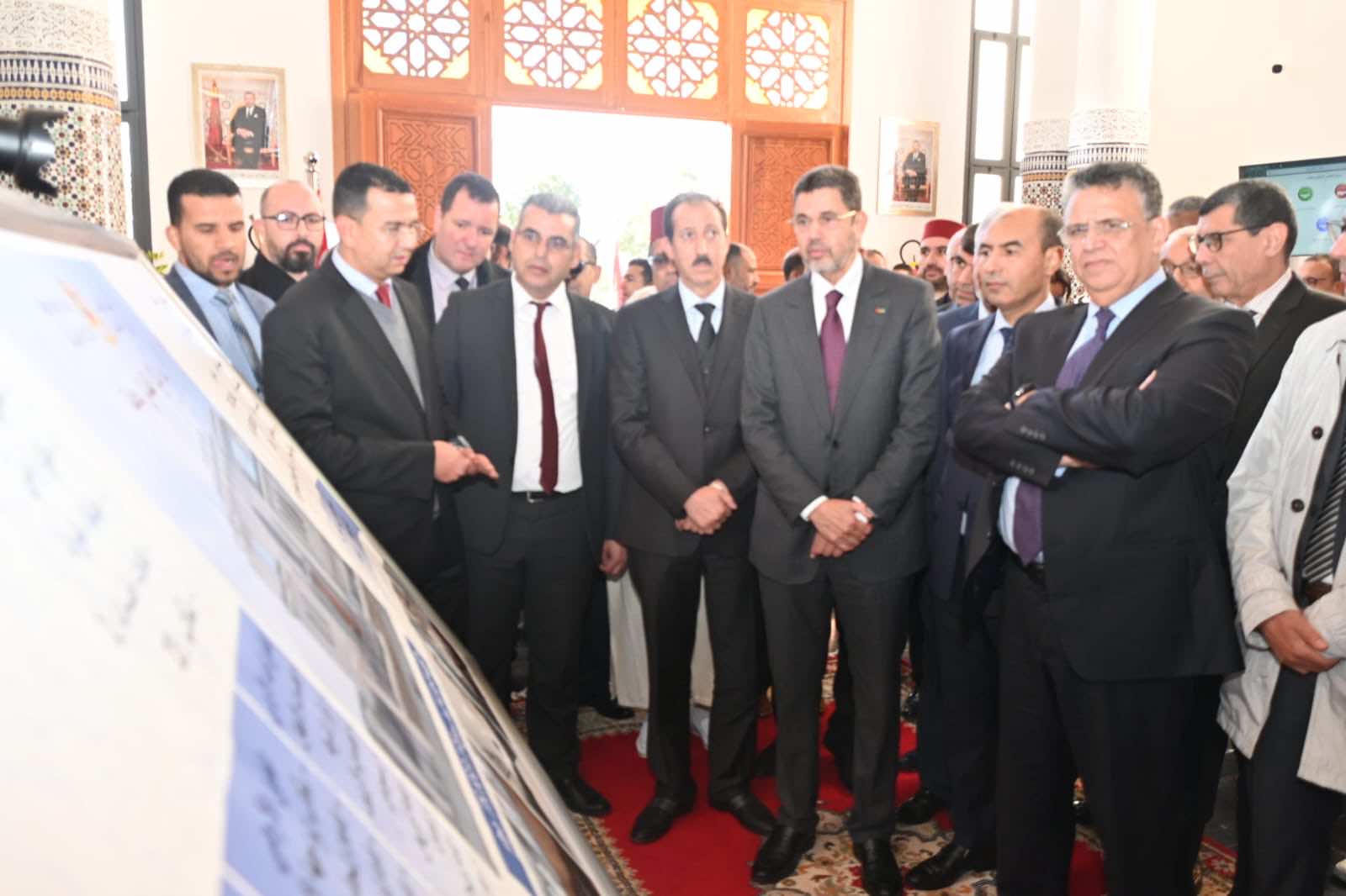 وزير العدل يدشن المركز القضائي بتاهلة
