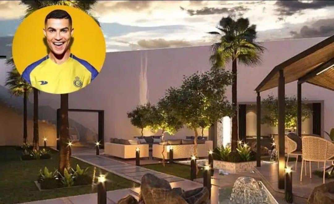 قصر فخم لإقامة رونالدو بعد انتقاله إلى السعودية (صور)