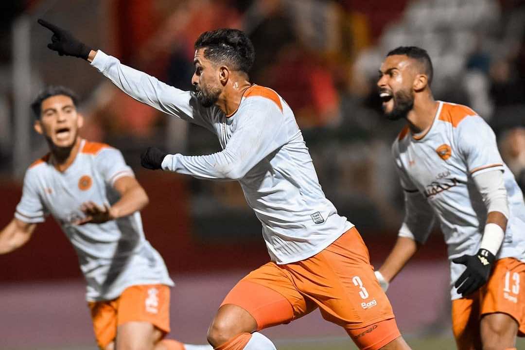 نهضة بركان تهزم الدفاع الجديدي بهدف نظيف