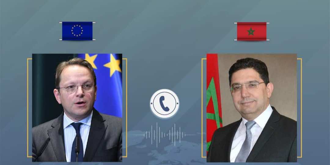 وزارة الخارجية تعلن أن  المفوض الأوروبي المكلف بسياسة الجوار سيزور المغرب في فبراير القادم بعد اتصال مثمر مع بوريطة