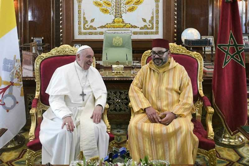 الملك محمد السادس يعزي بابا الفاتيكان على إثر وفاة البابا بينديكتوس السادس عشر