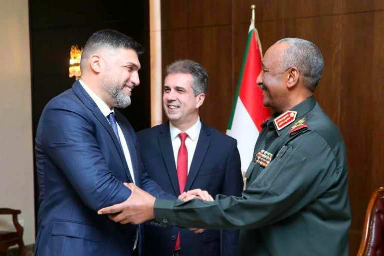 المؤتمر العربي العام يدين تطبيع رئيس مجلس السيادة الانتقالي في السودان العلاقات مع اسرائيل