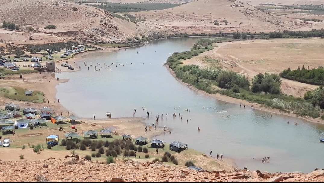 منع سكان جماعة قروية في الرحامنة من استعمال مياه وادي أم الربيع لزراعة أراضيهم