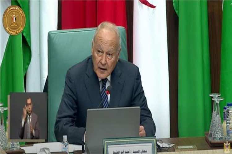 أبو الغيط:  الاحتلال الاسرائيلي يعرقل بشكل ممنهج تنفيذ حل الدولتين 